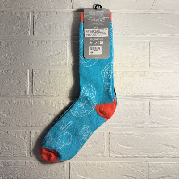 New Disney Graphic Socks Mickey Donut Pretzel Waffle Unisex Size US 4-10 - Picture 5 of 8